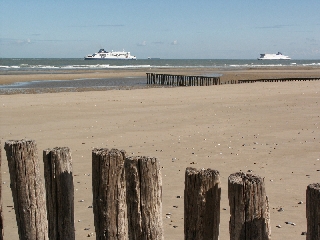 Au large les ferries...